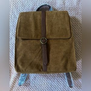 Brown large bookbag